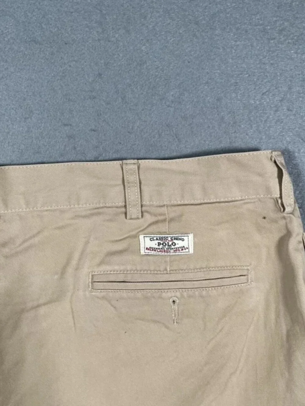 Polo Ralph Lauren Light Brown Chino Shorts W38 I9 Mens